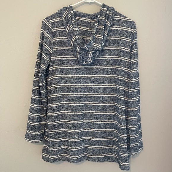 Lou & Grey Striped V Neck Pullover AD31-H - Picture 4 of 4